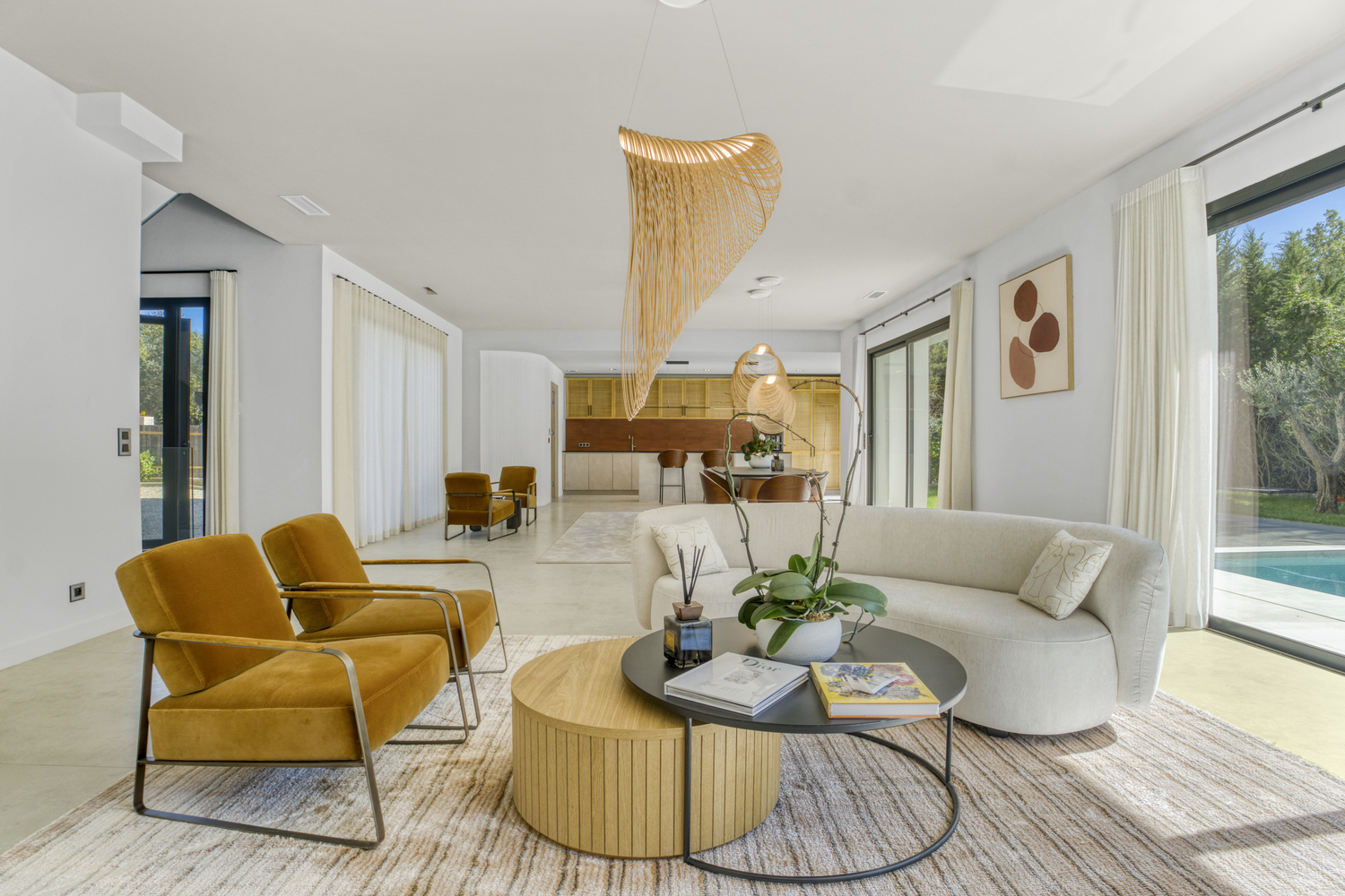 Salon contemporain